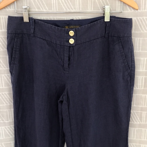 Outback Red Linen Pants - Picture 2 of 9